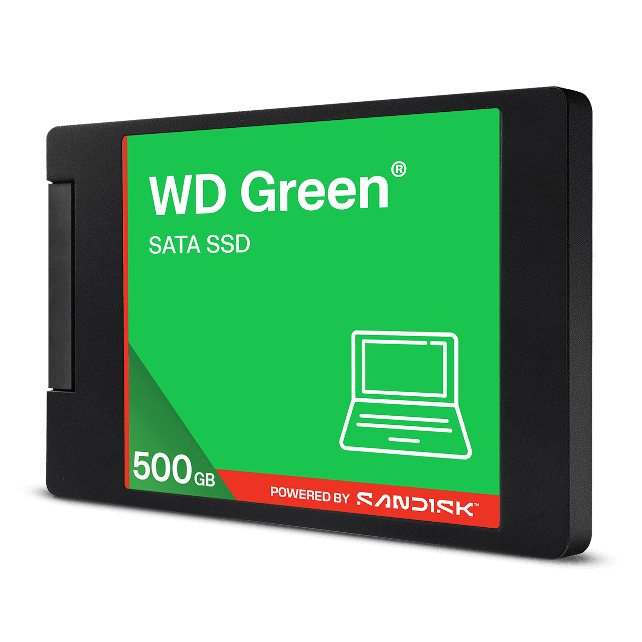 Sandisk WD Green - SSD - 500 GB - cased - intern - 2.5 (6.4 cm) (WDS500G5G0A-00CPT0) (WDS500G5G0A-00CPT0) thumbnail