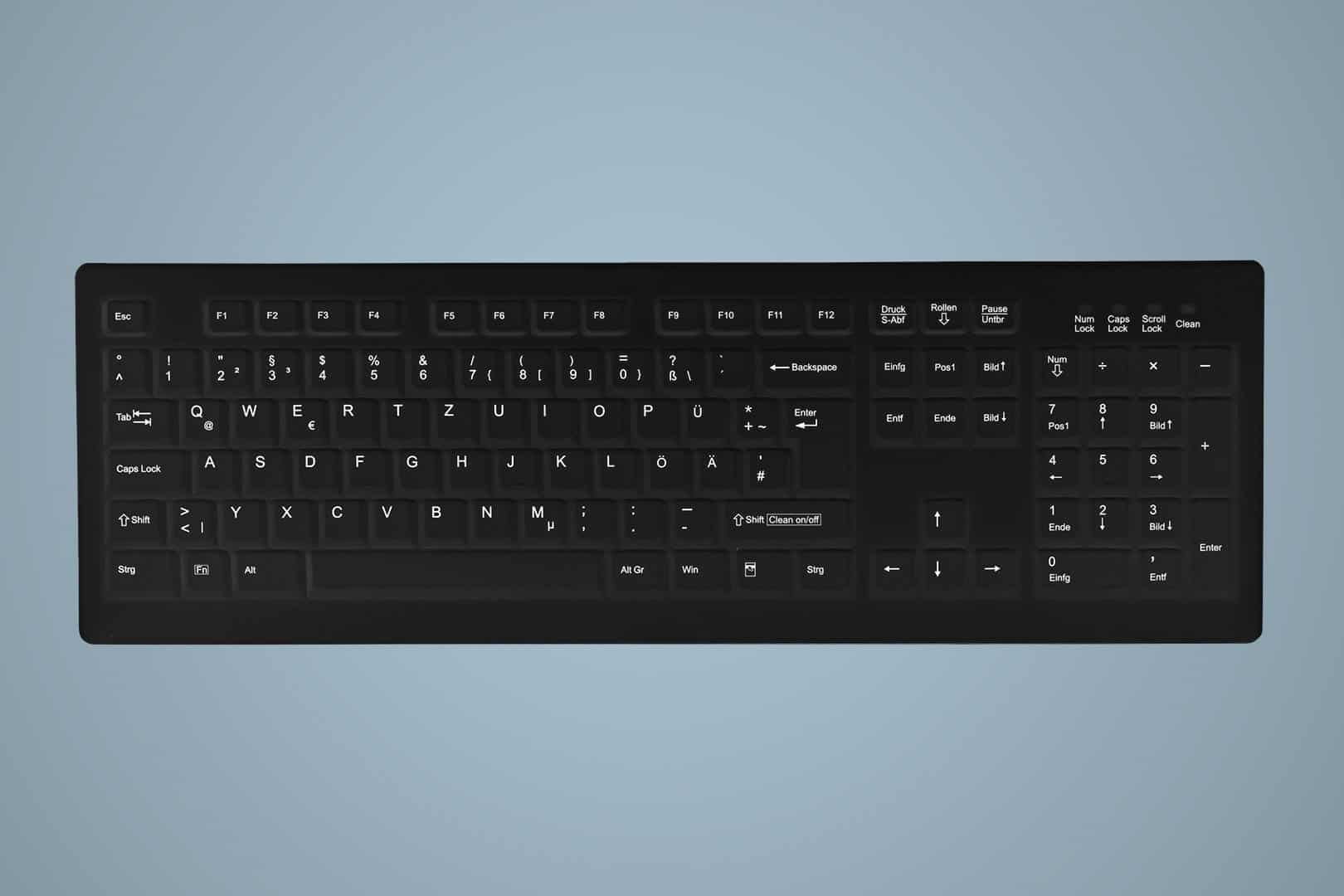 Contour Design Active Key AK-C8100 toetsenbord Medisch USB Amerikaans Engels Zwart (AK-C8100F-UVS-B/US) thumbnail