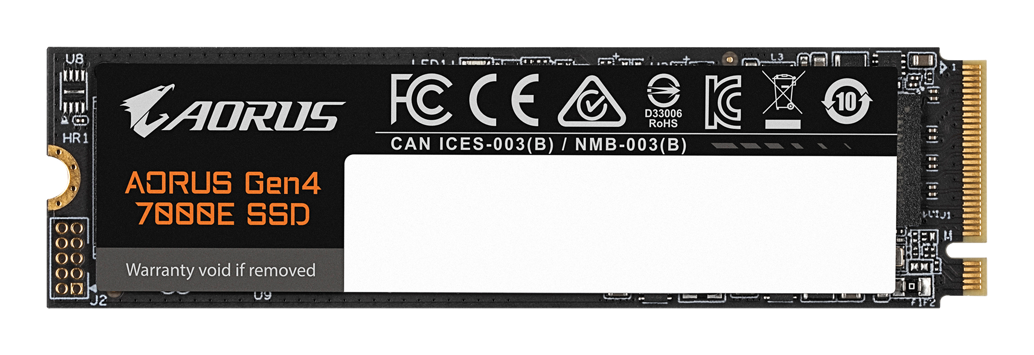 GIGABYTE AORUS Gen4 7000E 2 TB M.2 PCI Express 4.0 NVMe 3D TLC NAND (AG470E2TB) thumbnail