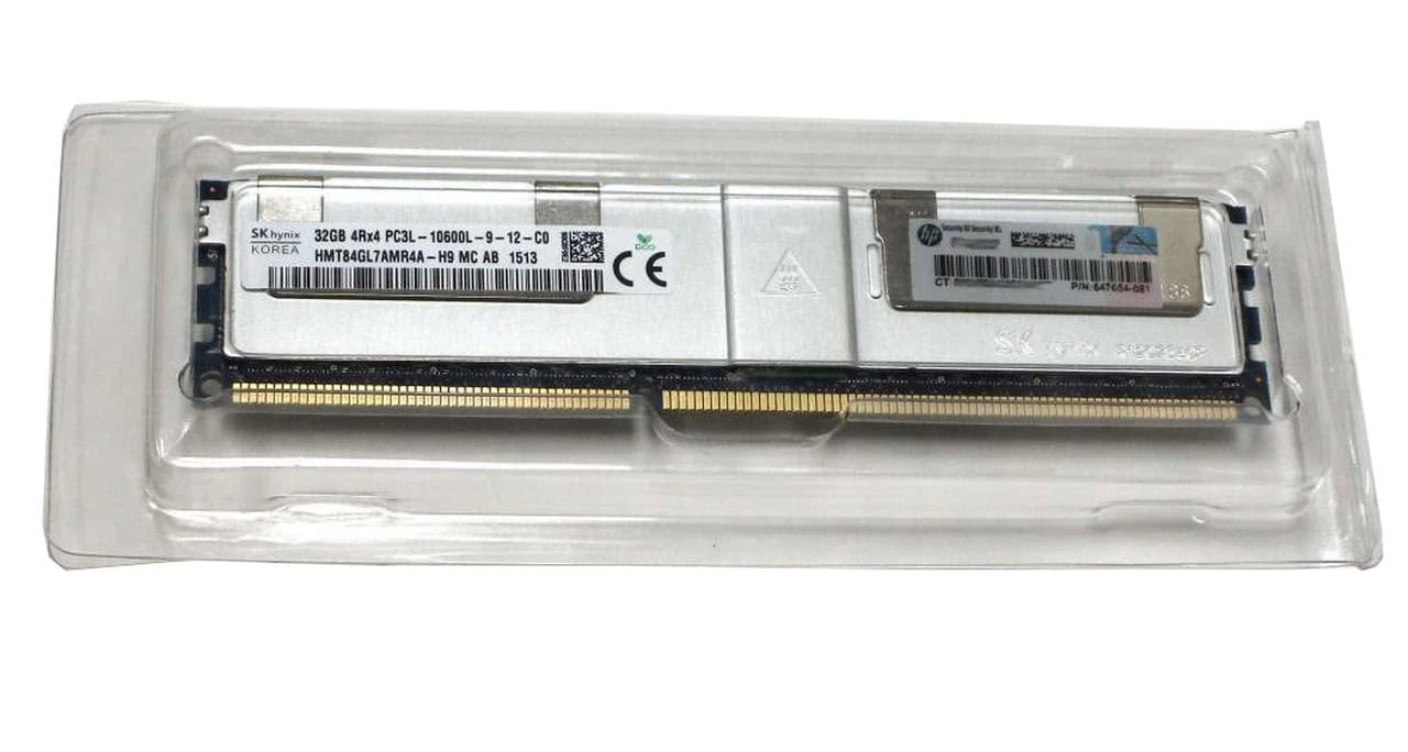 HP DIMM,32GB (1x32GB) Quad Rank (647654-081) thumbnail