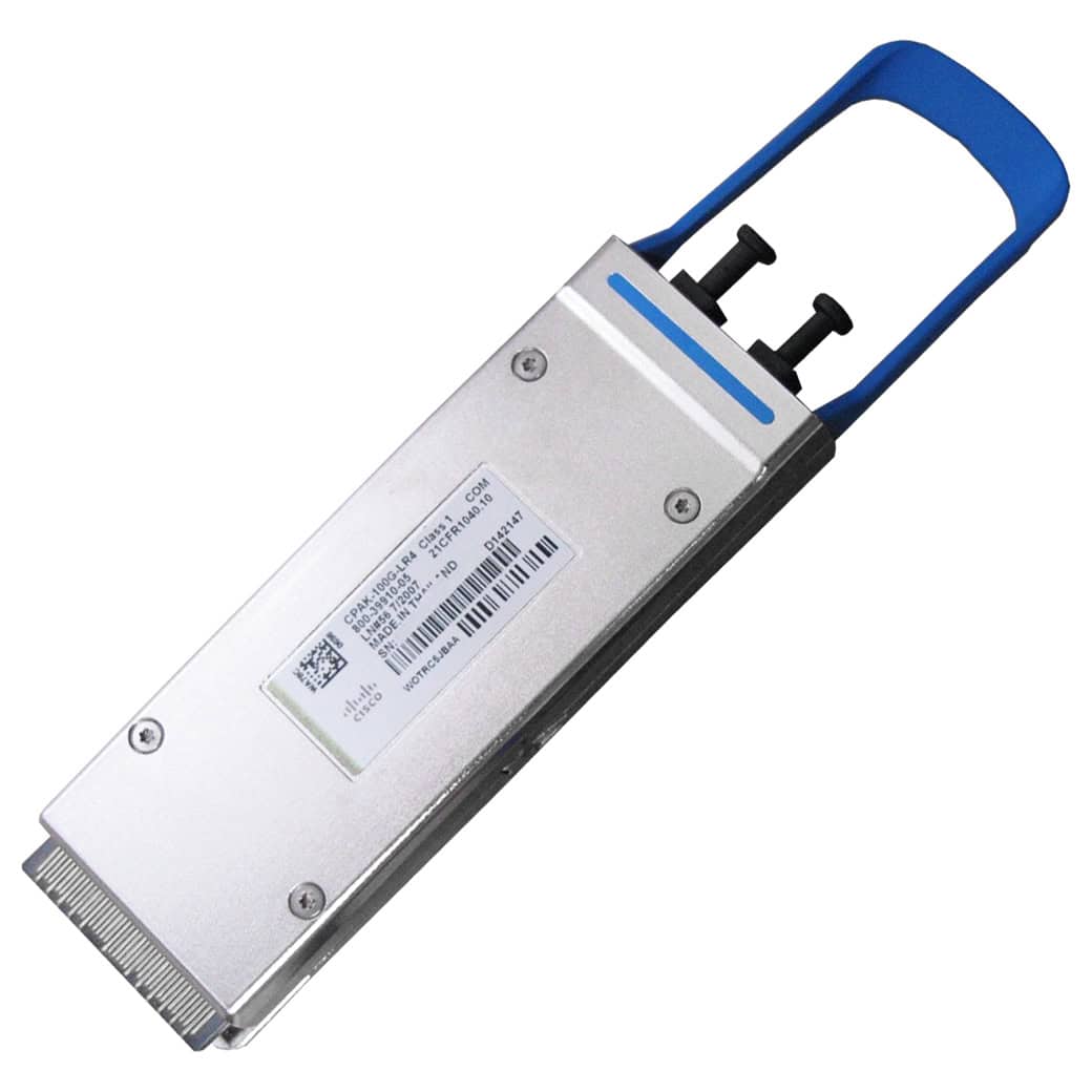 Cisco CPAK-100G-LR4 Transceiver Module, 10km SMF. (CPAK-100G-LR4) thumbnail