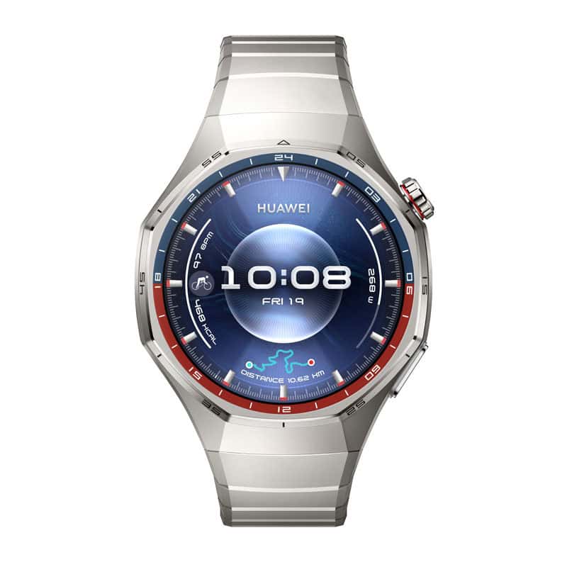 Huawei WATCH GT6 PRO 3,73 cm (1.47) AMOLED 46 mm Digitaal 466 x 466 Pixels Touchscreen Titanium GPS (40-61-7592) thumbnail