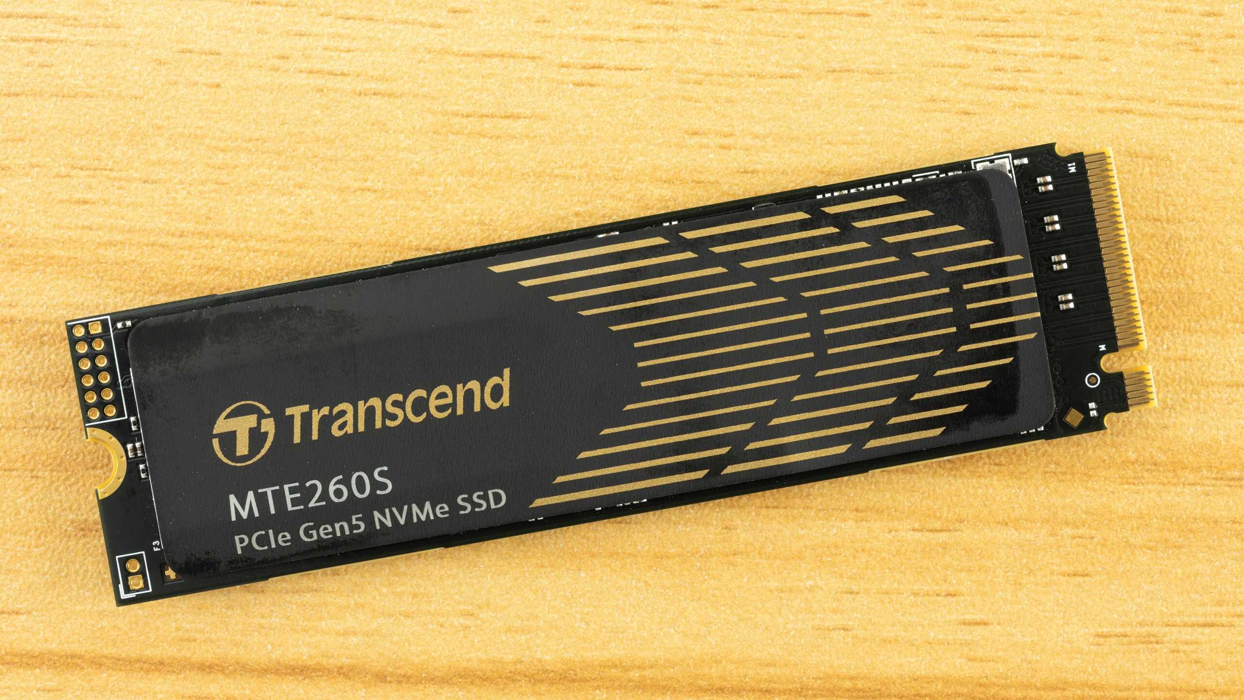 Transcend TS4TMTE260S 260S SSD, 4TB, M.2 2280, PCIe Gen 5x4,NVMe 2.0, 3D TLC, Dram, Heatsink (TS4TMTE260S) thumbnail