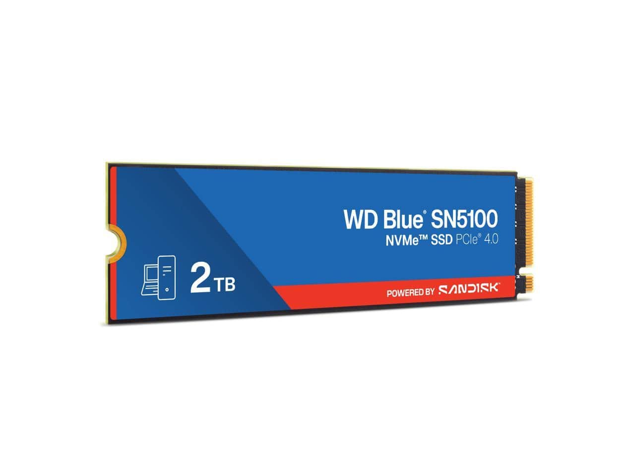 Western Digital Blue SN5100 2TB NVMe SSD PCIe (WDS200T5B0E) thumbnail
