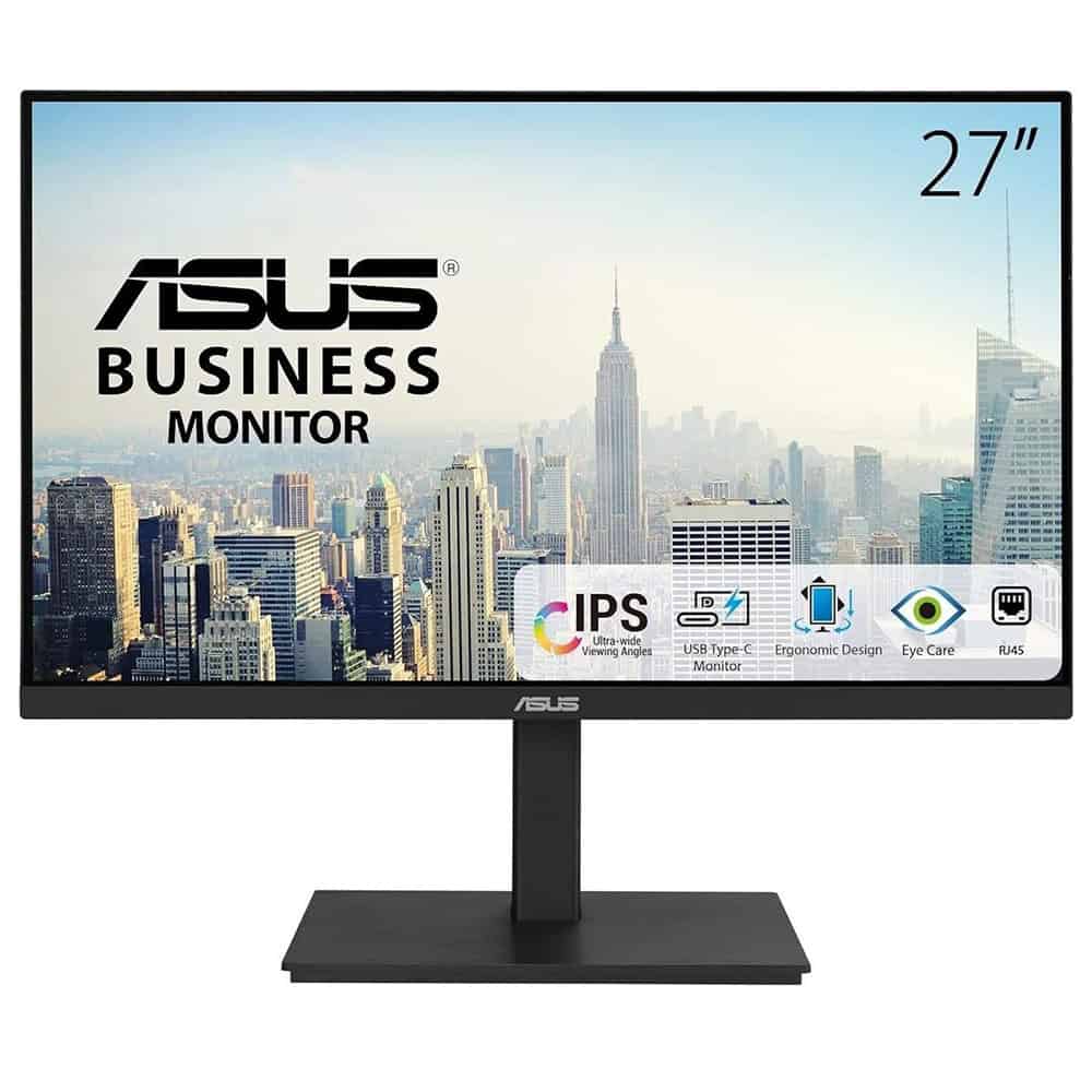 ASUS VA27ACFSN computer monitor 68,6 cm (27) 2560 x 1440 Pixels Wide Quad HD LCD Zwart (VA27ACFSN) thumbnail