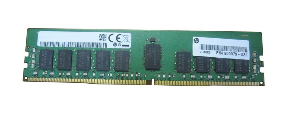 HP 8GB (1*8GB) 1RX4 PC4-19200T-R DDR4-2400MHZ RDIMM (809079-581) thumbnail