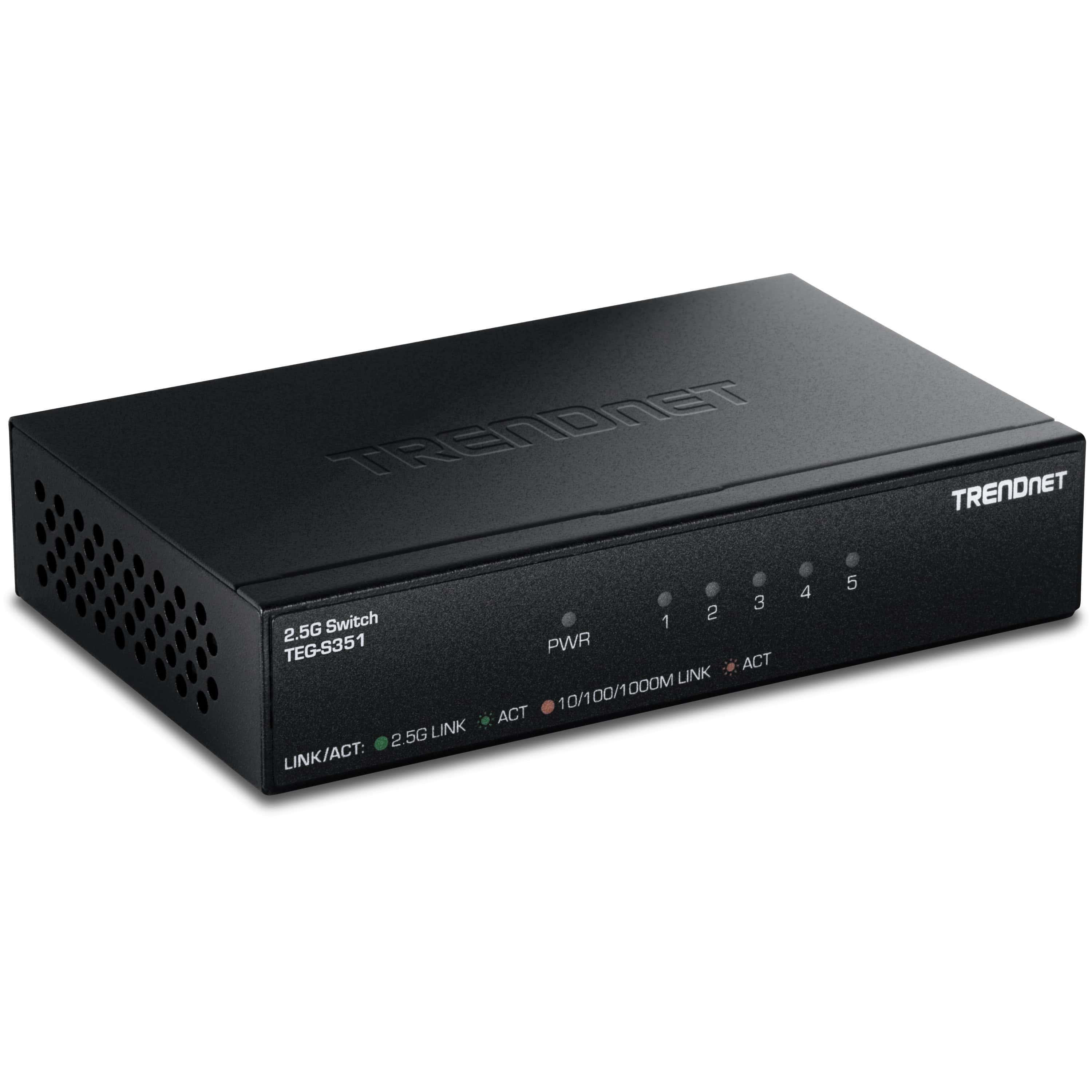 TRENDnet TEG-S351 5-Port 2.5G Switch (TEG-S351) thumbnail