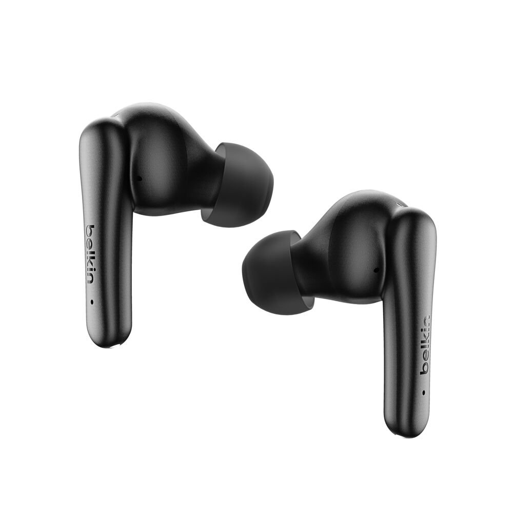 Belkin SoundForm Rhythm - True Wireless Headphones with Microphone (AUC015HQBK) thumbnail