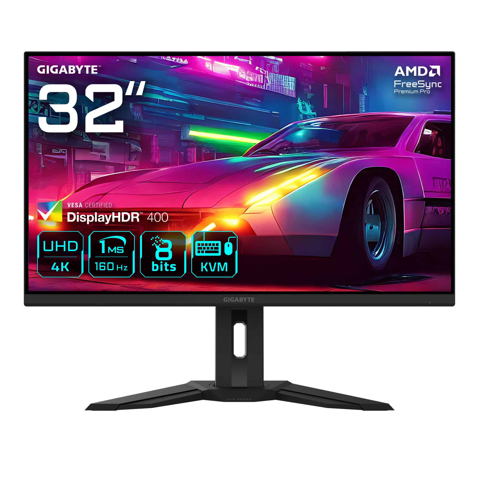 GIGABYTE M32UP computer monitor 80 cm (31.5) 3840 x 2160 Pixels 4K Ultra HD LED Zwart (M32UP EK) thumbnail