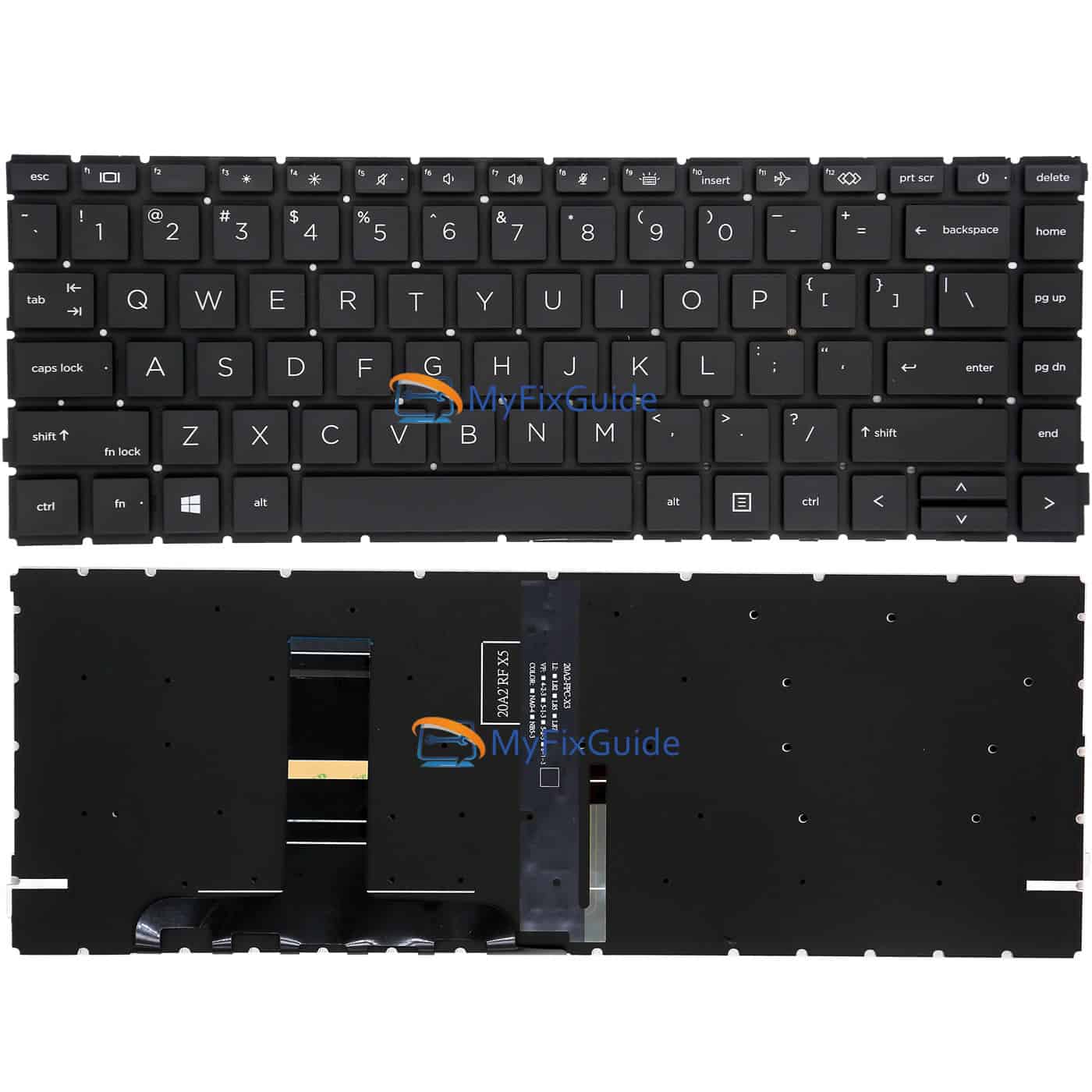 HP 440 G8 Keyboard BL - GR (M23769-0RP) thumbnail