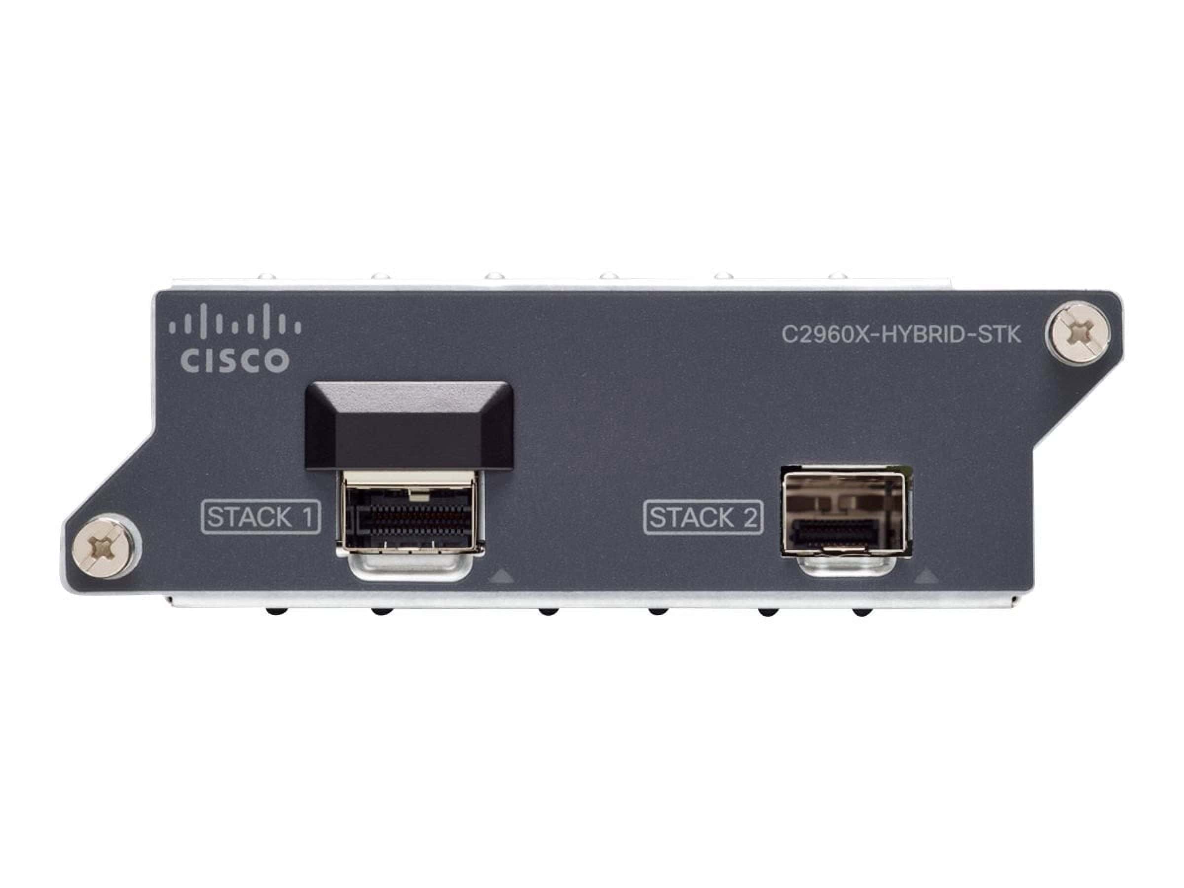 CISCO 2960 X FLEXSTACK HYBRID STACKING MODULE (C2960X-HYBRID-STK) thumbnail
