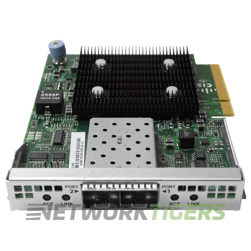 Cisco UCS VIC1227 VIC MLOM - Dual Port 10Gb SFP+ (UCSC-MLOM-CSC-02) thumbnail