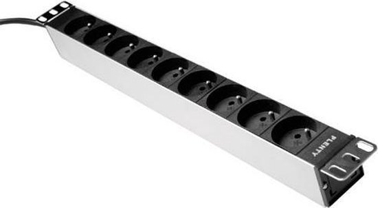 Plenty Plenty PDU met Schakelaar en 8 Type F sockets (PLA416-8S) thumbnail