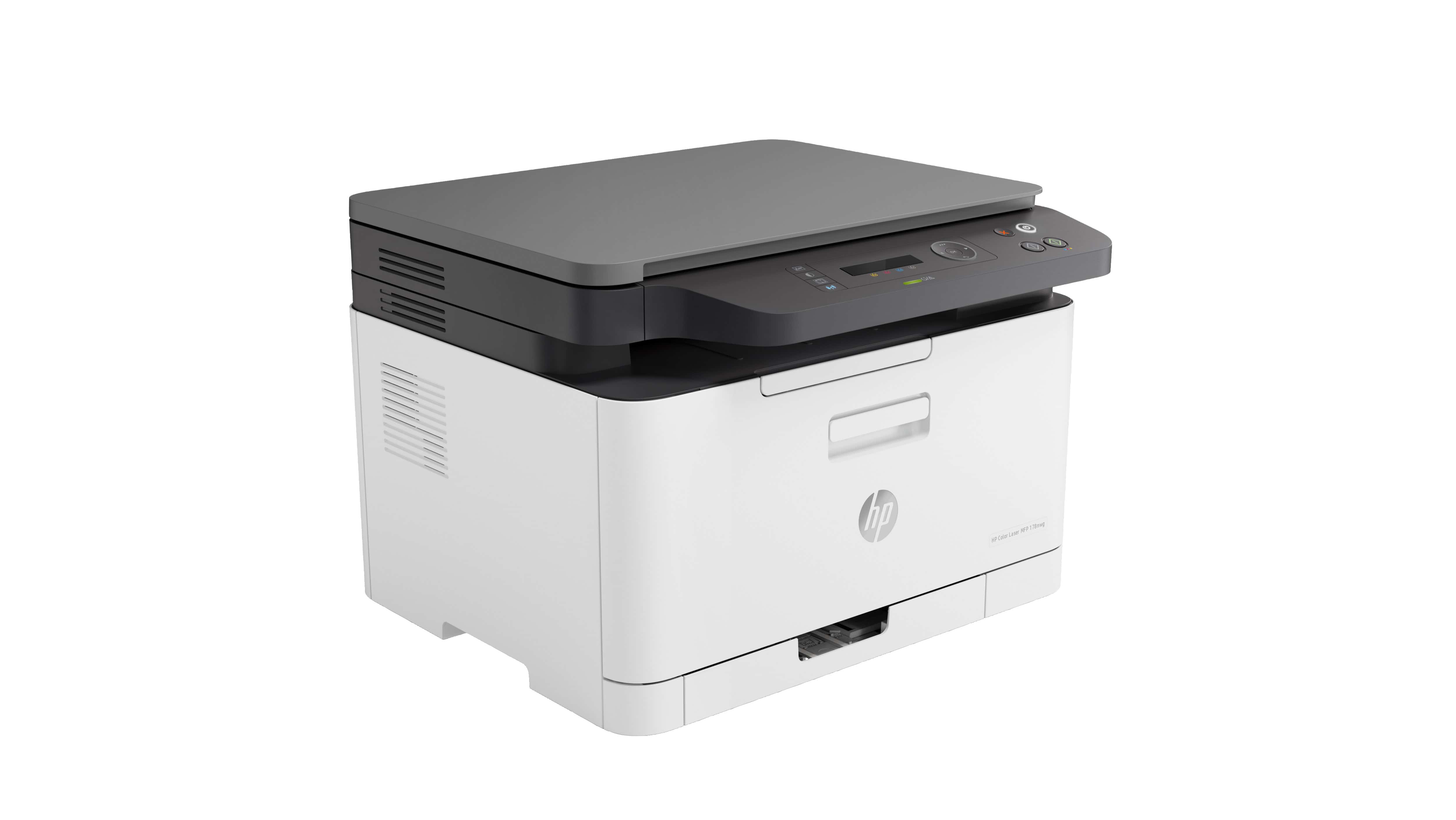 HP Color Laser Laser 178nw Draadloos Multifunction Kleur Printer, Kopieerapparaat, scanner; dubbelzijdig (4ZB96A) thumbnail