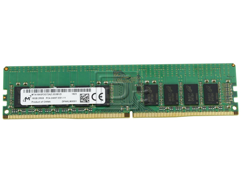 MICRON 32GB (1*32GB) 1RX4 PC4-23400AA-R DDR4-3200MHZ VLP RDIMM (MTA18ADF4G72PZ-3G2) thumbnail