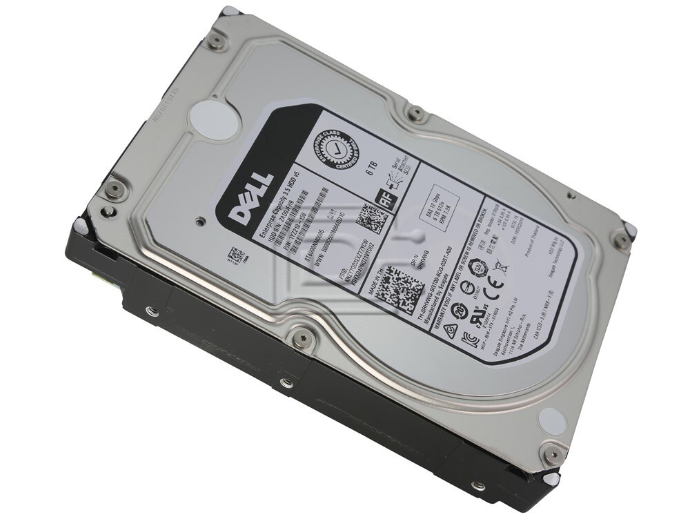 Dell 6TB 7.2K 12G 3.5INCH SAS HDD (RHVWG-RFB) thumbnail