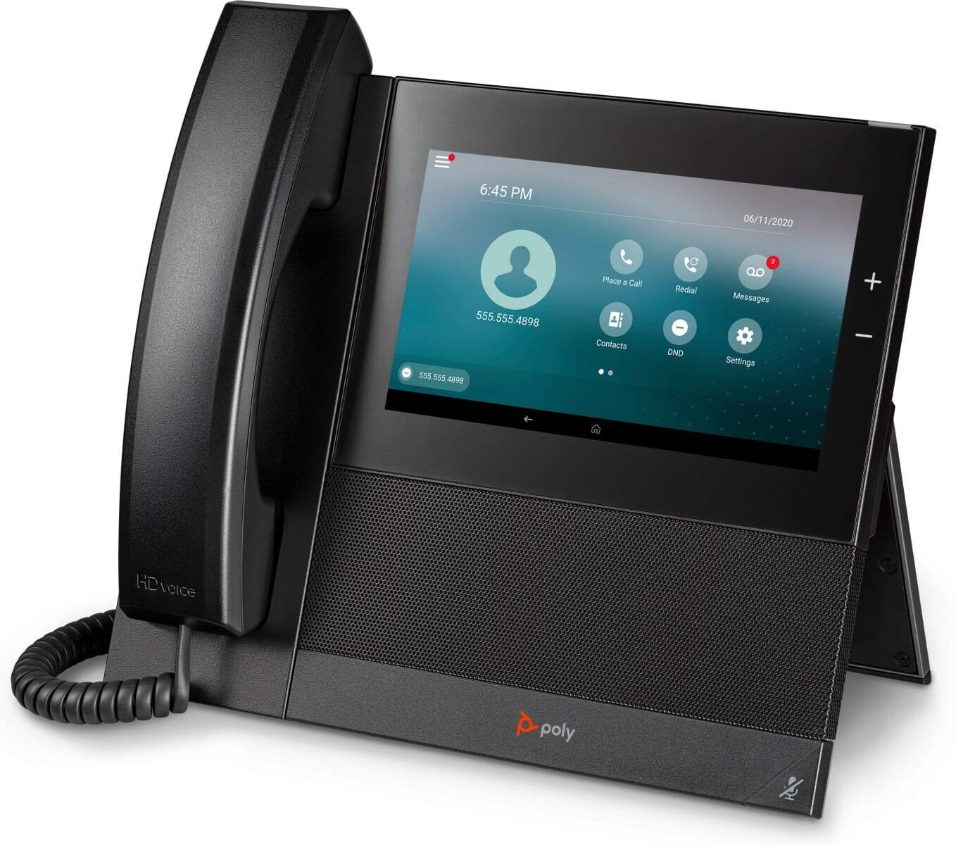 HP Poly CCX 600 Business Media Phone with Open SIP and PoE-enabled GSA/TAA (848Z6AA) thumbnail