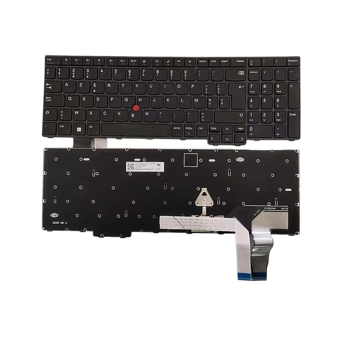 Lenovo Keyb T16/P16s/P16v G1/G2 /L15 G3/G4 BE (5N21D93729) thumbnail