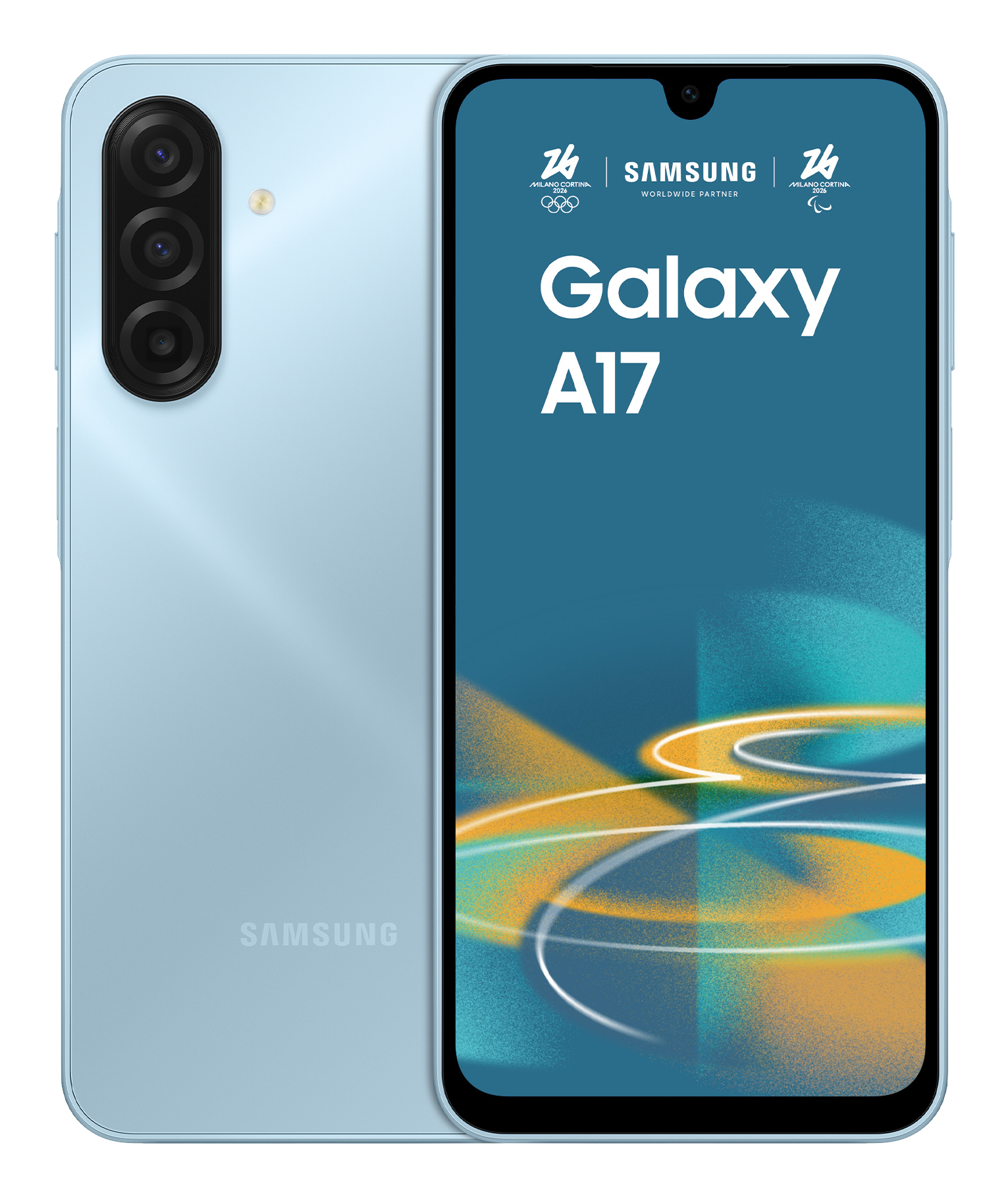 Samsung Galaxy A17 17 cm (6.7") Hybride Dual SIM 4G USB Type-C 8 GB 256 GB 5000 mAh Lichtblauw (SM-A175FLBEEUE) thumbnail