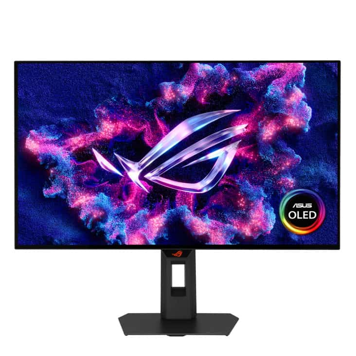 ASUS ROG Strix XG27AQWMG computer monitor 67,3 cm (26.5) 2560 x 1440 Pixels Quad HD OLED Zwart (90LM0BZ0-B01171) thumbnail