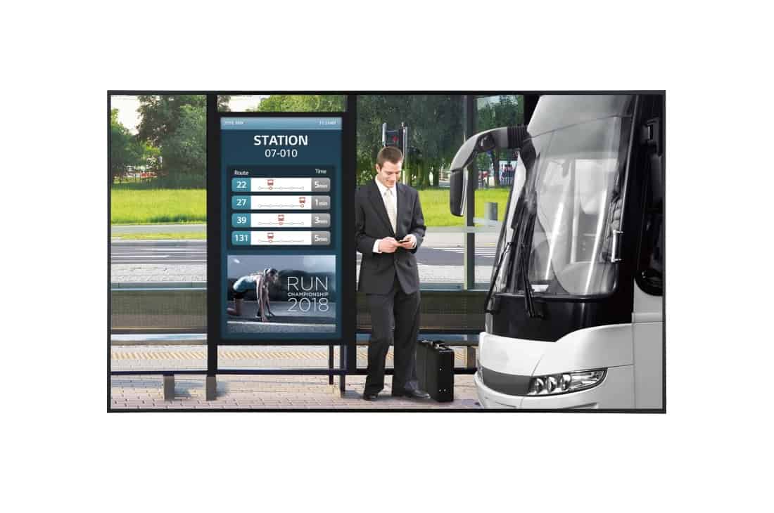 LG 49XF3E-B beeldkrant Digitale signage flatscreen 124,5 cm (49) LCD 3000 cd/m² Full HD Zwart WebOS 24/7 (49XF3E-B.AEU) thumbnail