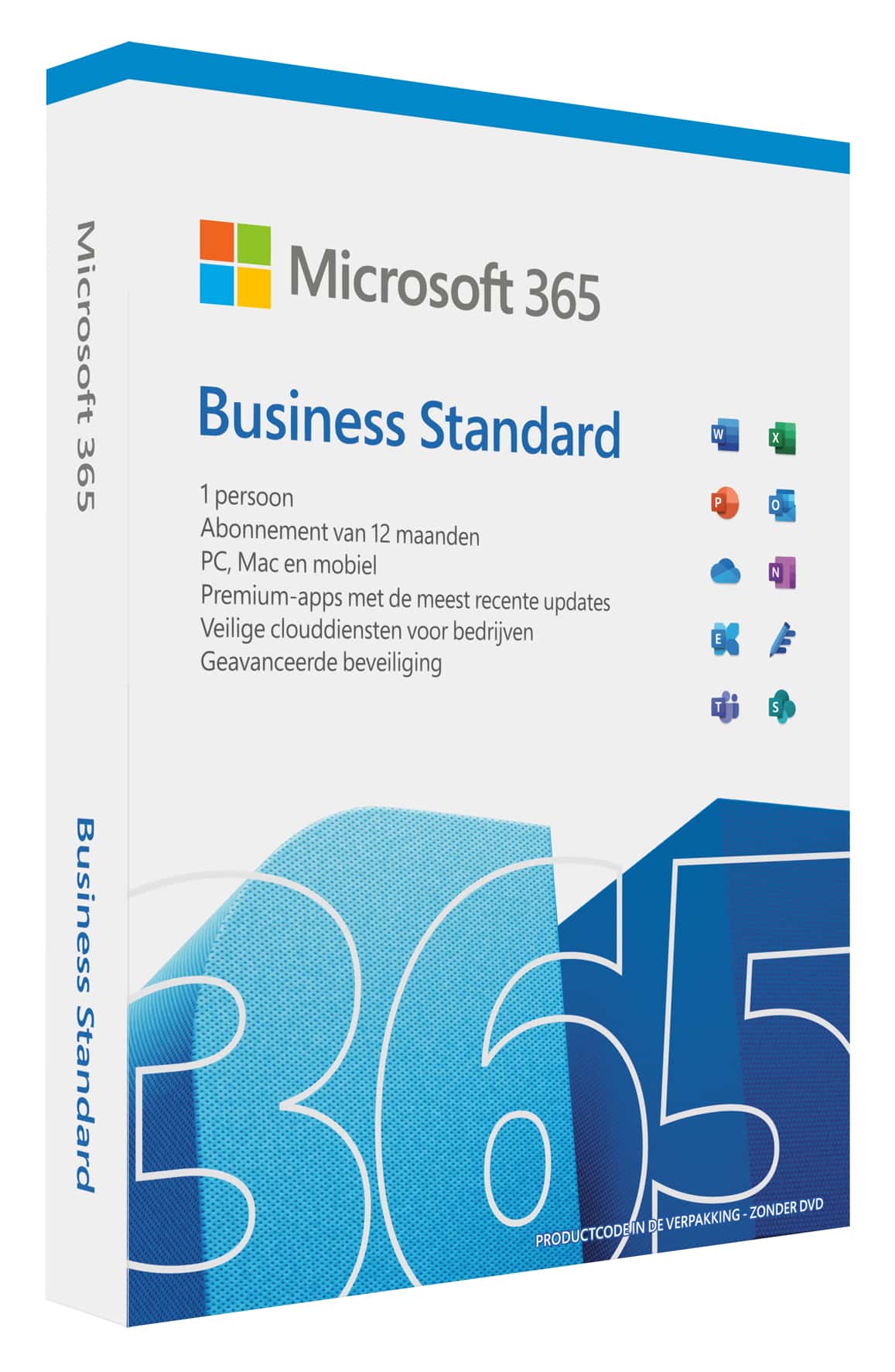 Microsoft 365 Business Standard 1 licentie(s) Abonnement Nederlands 1 jaar (KLQ-00645) thumbnail