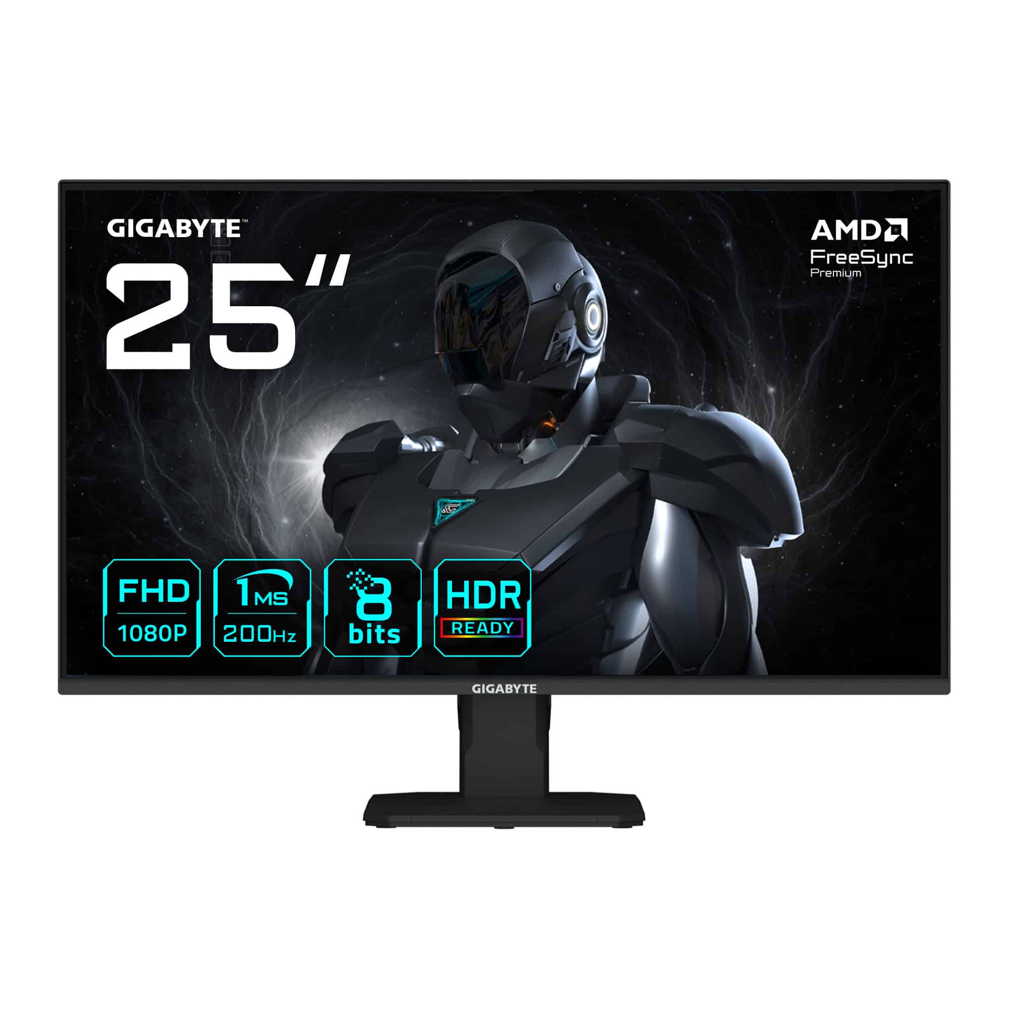 GIGABYTE GS25F2 computer monitor 62,2 cm (24.5) 1920 x 1080 Pixels Full HD LED Zwart (GS25F2 EU) thumbnail