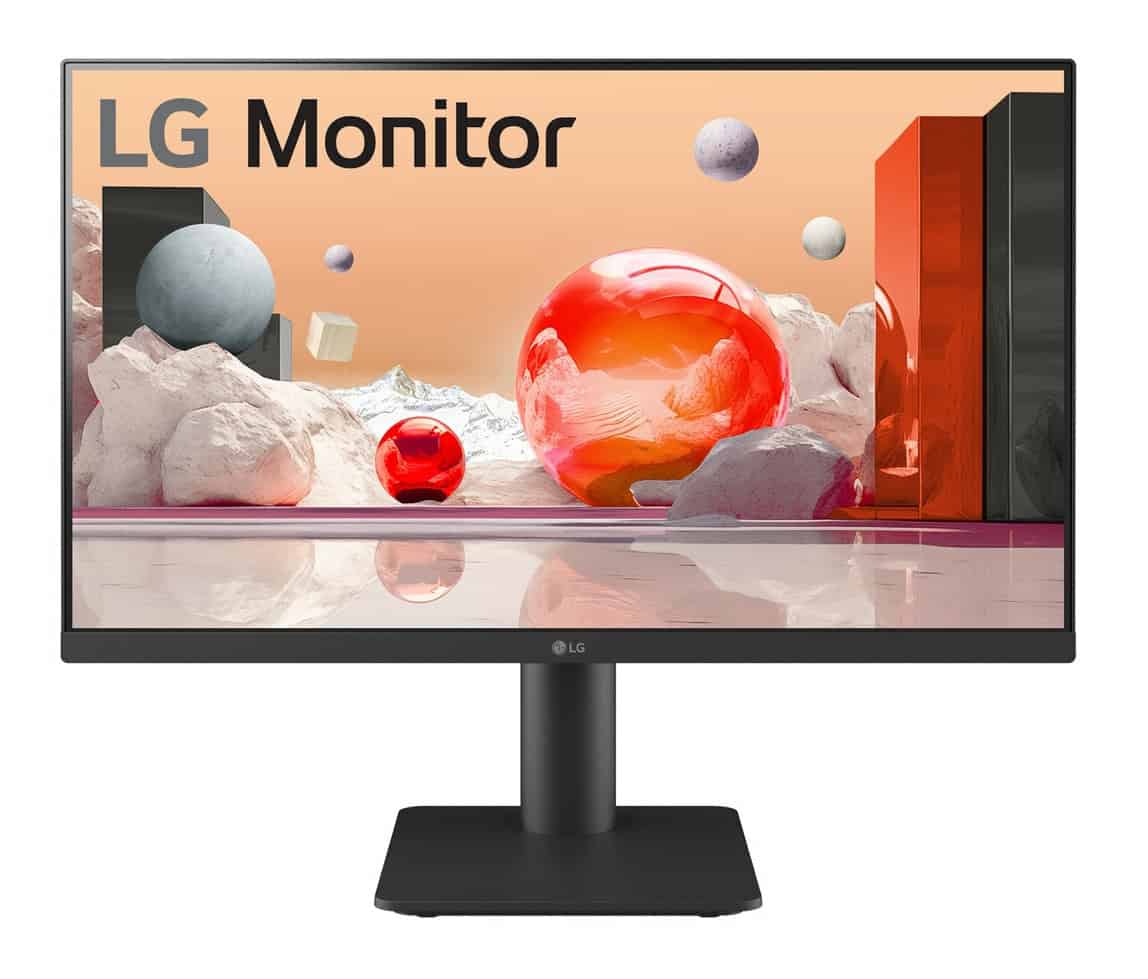 LG 24MS550-B computer monitor 60,5 cm (23.8) 1920 x 1080 Pixels Full HD Zwart (24MS550-B) thumbnail