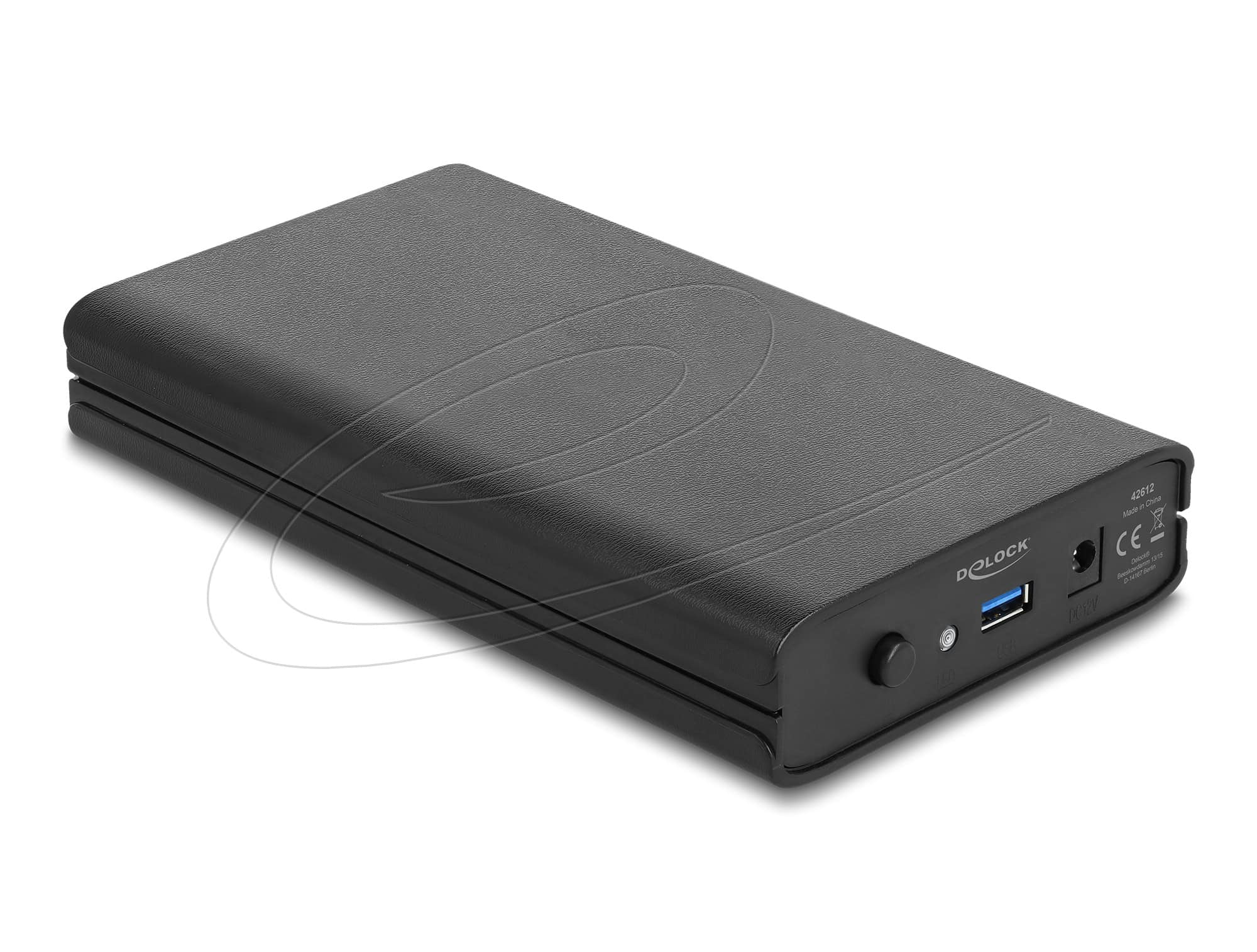 Delock Externes Gehäuse für 3.5? SATA HDD mit SuperSpeed USB (USB 3.1 Gen 1) (42612) thumbnail