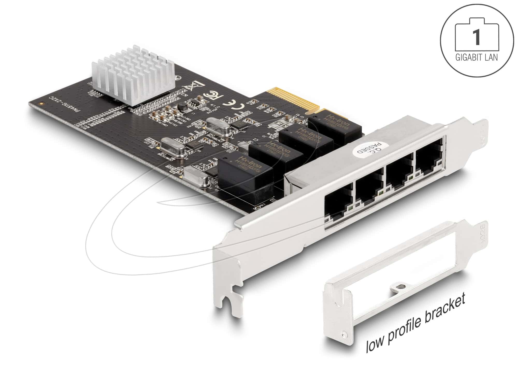Delock - netværksadapter - PCIe 2.0 x4 (88618) thumbnail