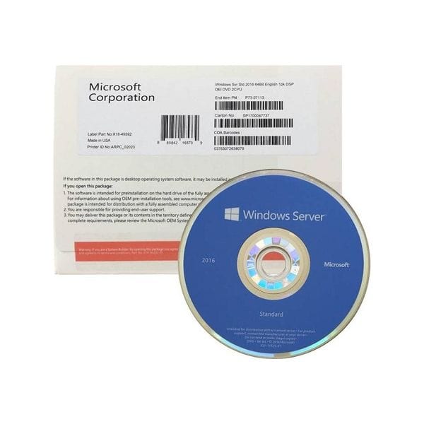Microsoft Windows Server Standard Edit (P73-01608) thumbnail