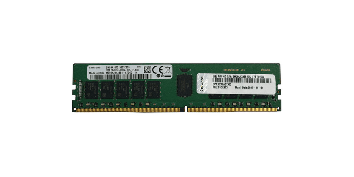 Lenovo ThinkSystem 32GB TruDDR5 6400MHz (2Rx8) RDIMM-A (4X77A93527) thumbnail