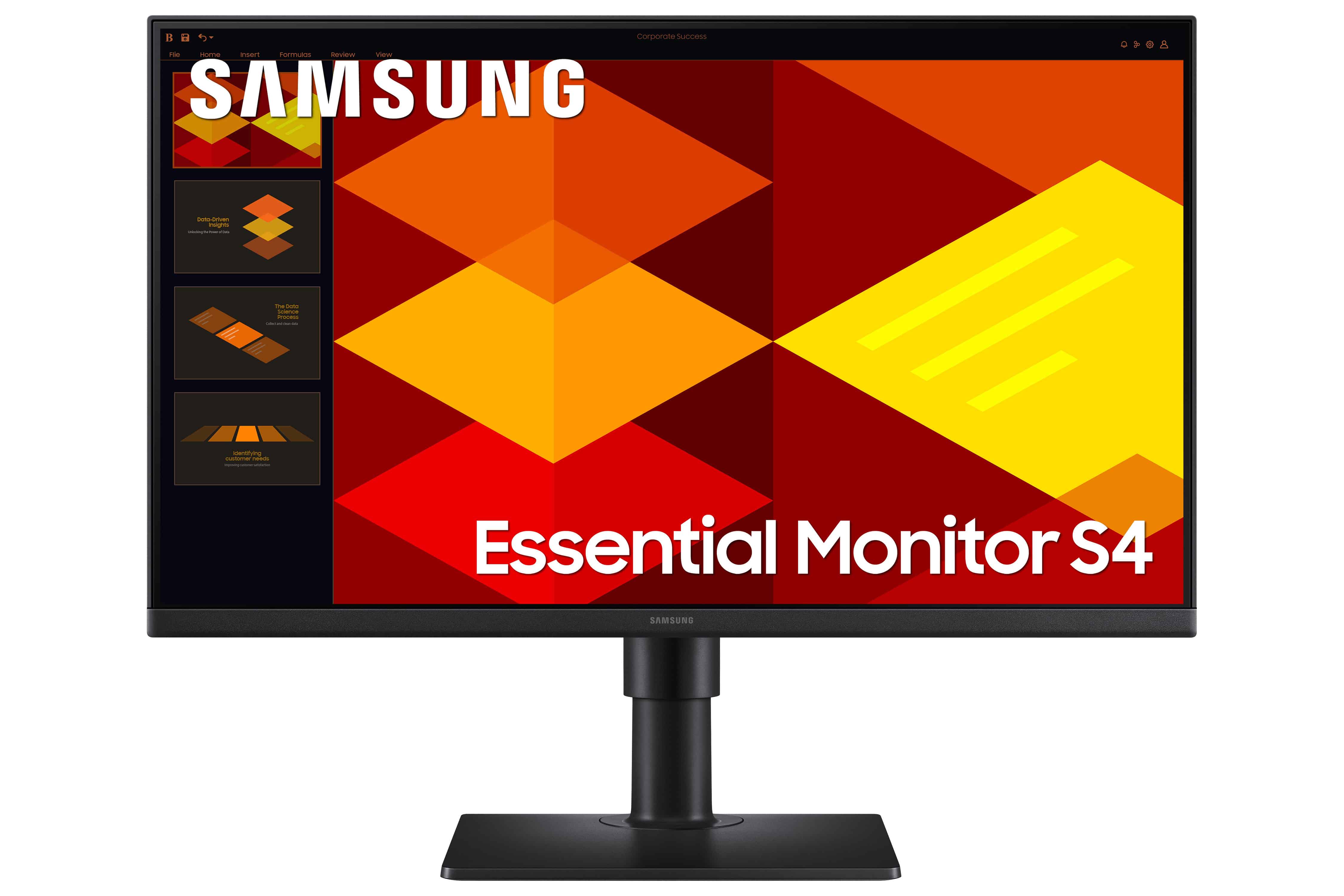 Samsung 24 Essential Monitor S4 S40GD Full HD (S24D402GAU) thumbnail