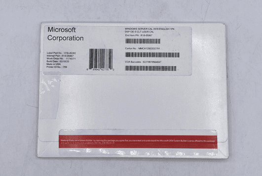 Microsoft MS OVL Win Svr U-CAL Lic/SA 1Y3Y GOV (R18-02414) thumbnail