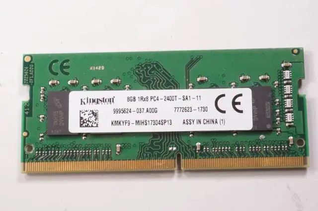 KINGSTON 8GB (1*8GB) 1RX8 PC4-19200T-S DDR4-2400MHZ SODIMM (KMKYF9-MIHK) thumbnail