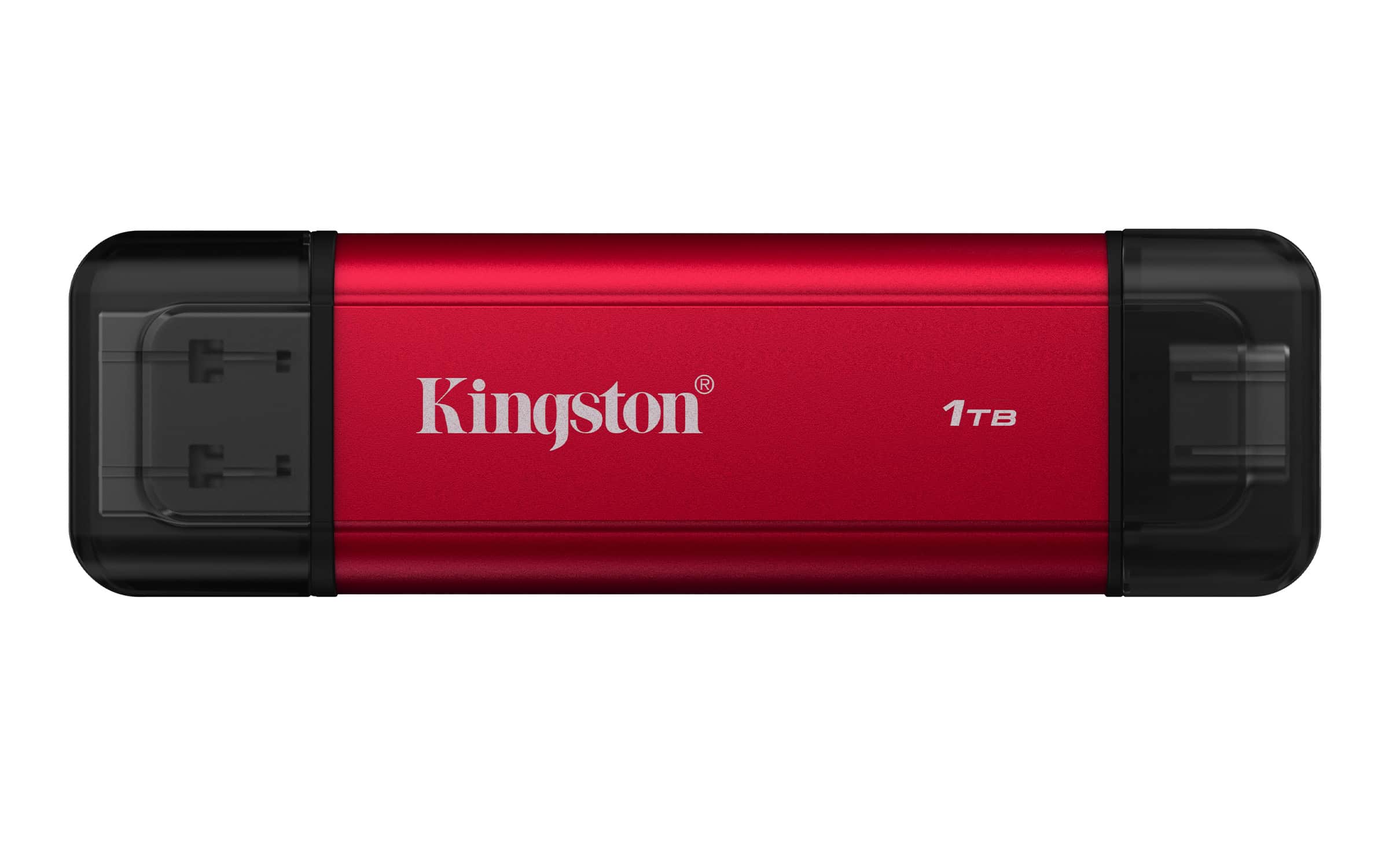 Kingston Technology 1TB Draagbare SSD met Dual USB-A/C, tot 1050MB/s USB 3.2 Gen 2 (SPSD/1TB) thumbnail