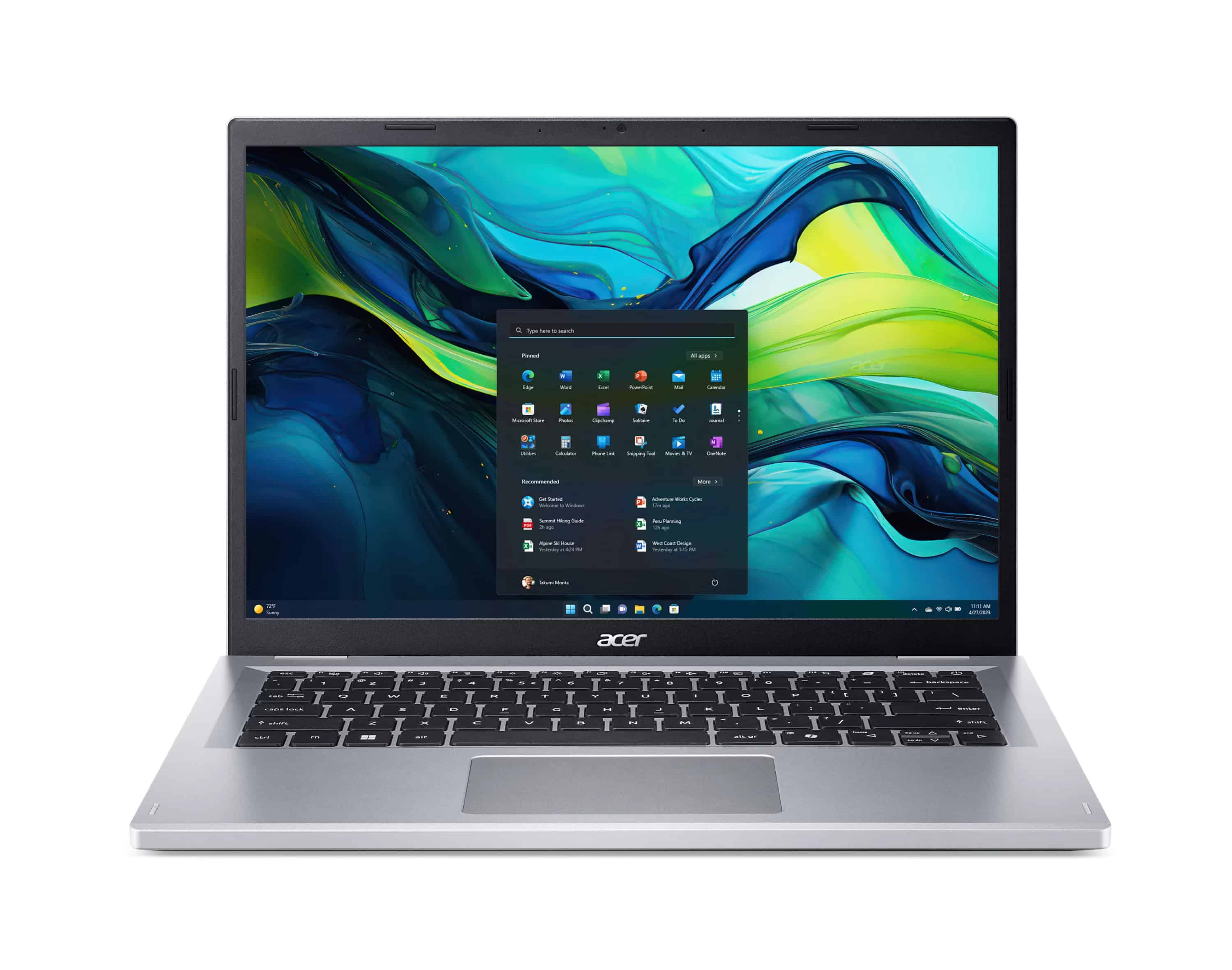 Acer Aspire Go 14 AG14-22P-R72R AG14-22P Notebook (NX.J3NEH.008) thumbnail