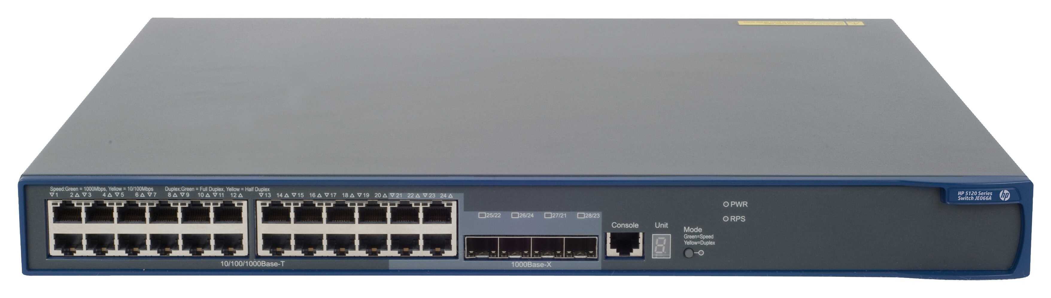 HP ProCurve A5120-24G EI Switch (JE066A-RFB) thumbnail