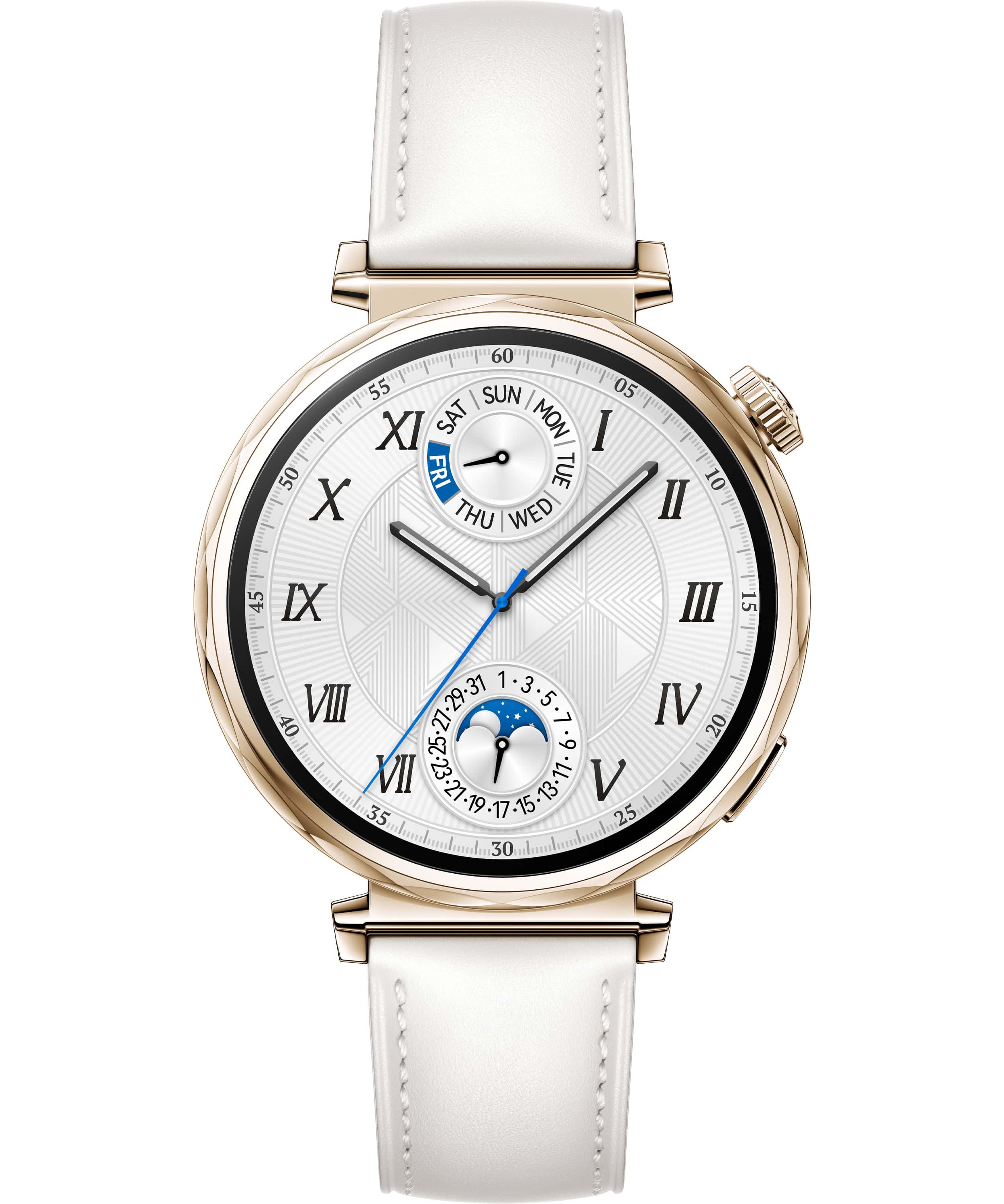 Huawei WATCH GT5 41mm 3,35 cm (1.32) AMOLED Digitaal 466 x 466 Pixels Goud (55020DJT) thumbnail