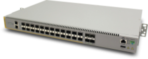 Allied Telesis AT-IE510-28GSX-80 Managed L3 Gigabit Ethernet (10/100/1000) Grijs (AT-IE510-28GSX-80) thumbnail
