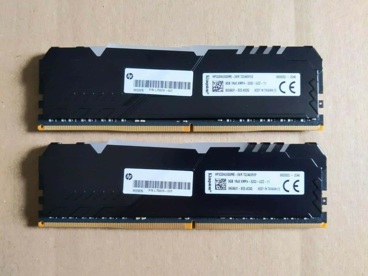 KINGSTON 16GB (1*16GB) 1RX8 PC4-25600AA-U DDR4-3200MHZ UDIMM (HP32D4U2S8ME-16) thumbnail