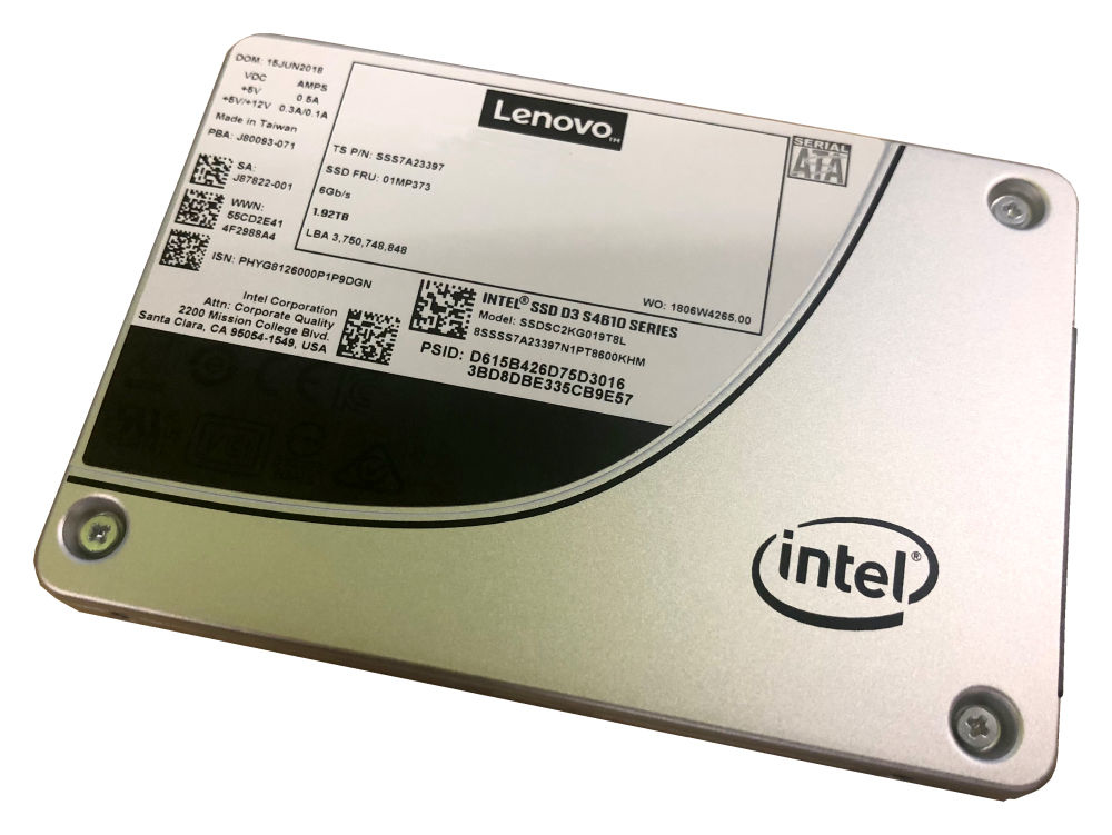 Lenovo Intel S4610 1,92 TB 2.5" SATA III 3D TLC NAND (4XB7A13636) thumbnail