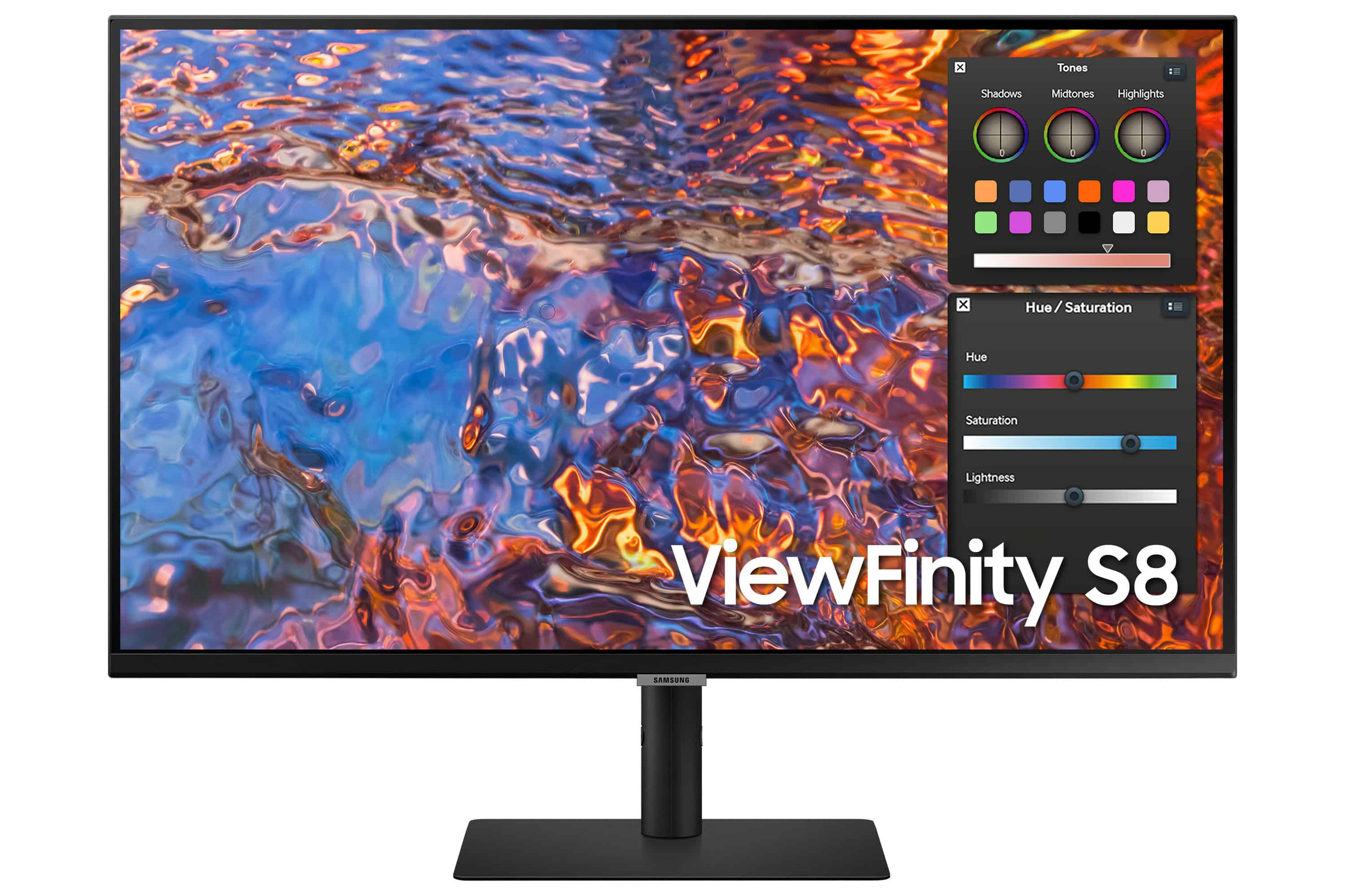 Samsung LS32B800PXU computer monitor 81,3 cm (32) 3840 x 2160 Pixels 4K Ultra HD LCD Zwart (LS32B800PXUXEN) thumbnail