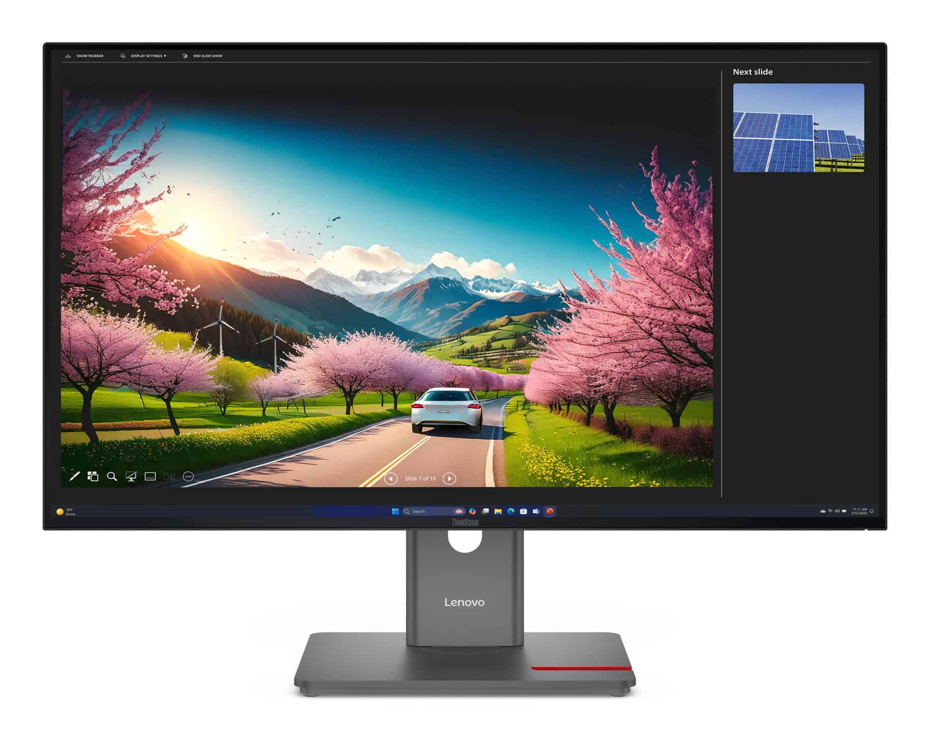 Lenovo ThinkVision P32UD-40 computer monitor 80 cm (31.5) 3840 x 2160 Pixels 4K Ultra HD LCD Zwart (64A8GAT2EU) thumbnail