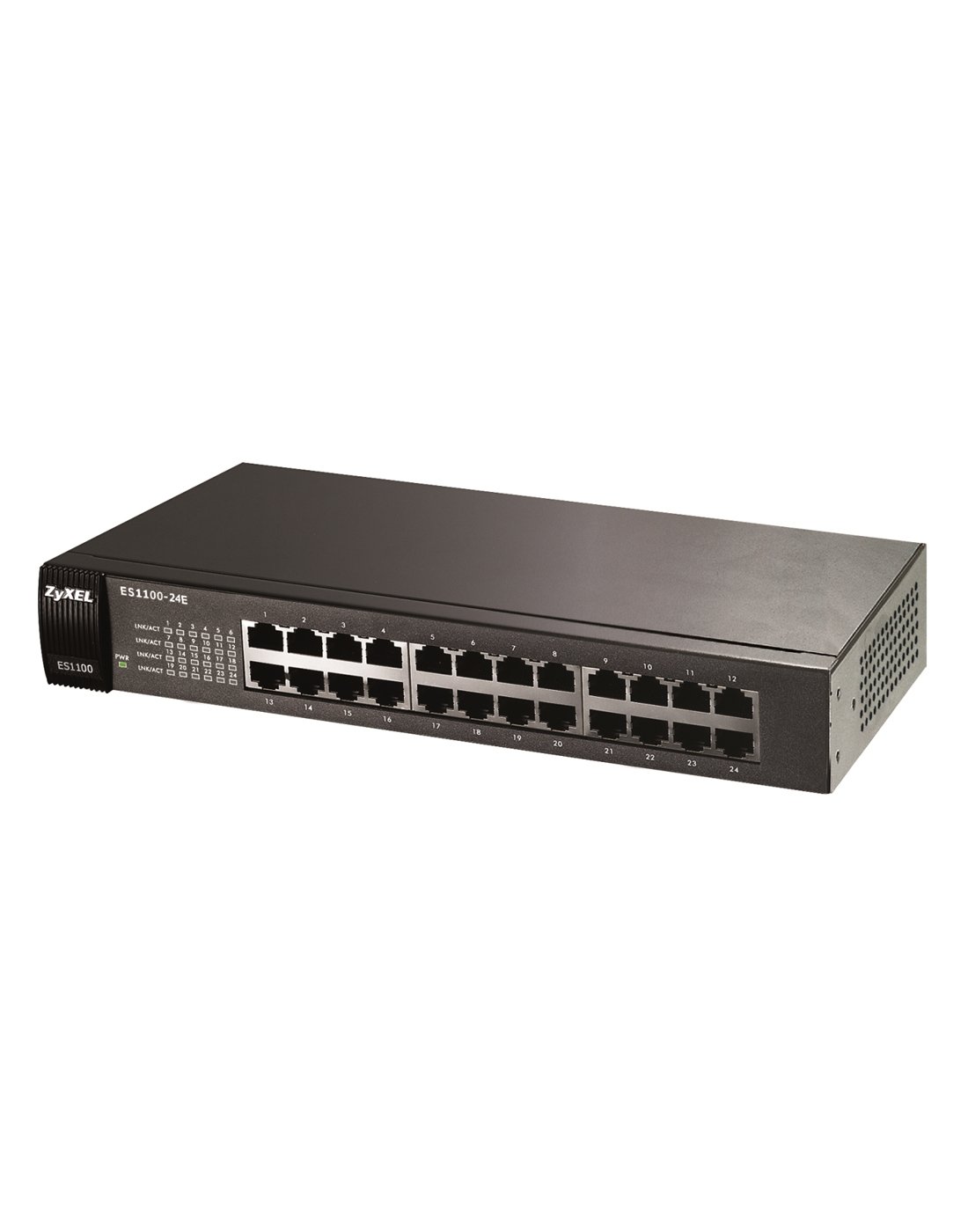 ZyXEL ES-1100-24E - Switch - unmanaged - 24 x 10/100 (ES1100-24E) (ES1100-24E) thumbnail