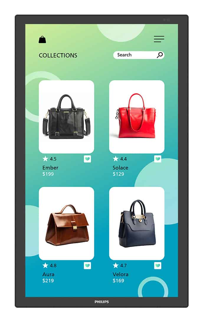 Philips 3000 series 32BDL3751T/00 beeldkrant Interactief flatscreen 80 cm (31.5) LCD Wifi 350 cd/m² Full HD Zwart Touchscreen Type processor Android 24/7 (32BDL3751T/00) thumbnail