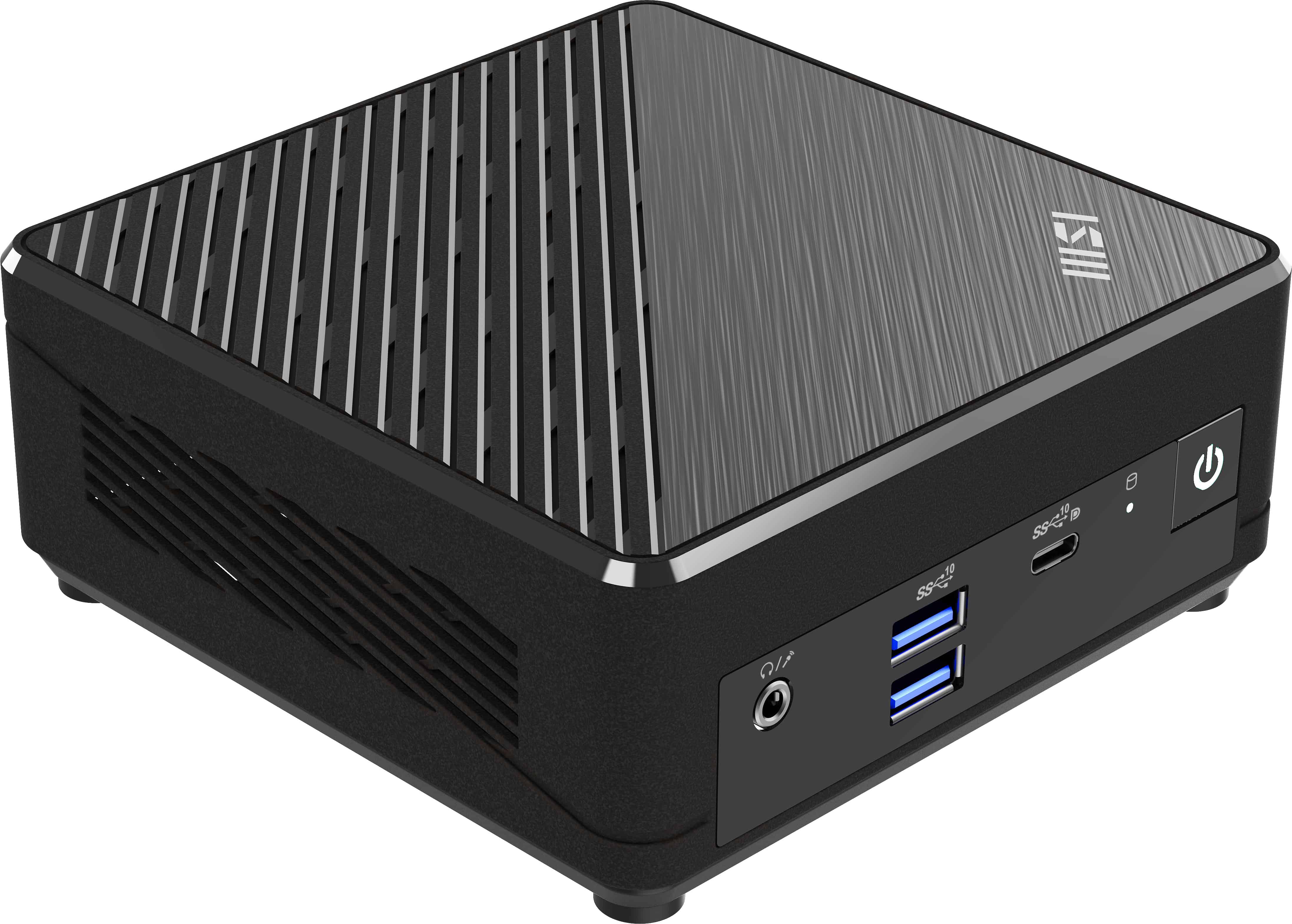 MSI Cubi N ADL-006DE Intel® N N200 4 GB DDR4-SDRAM 128 GB SSD Windows 11 Pro Mini PC Zwart (00B0A911-006) thumbnail