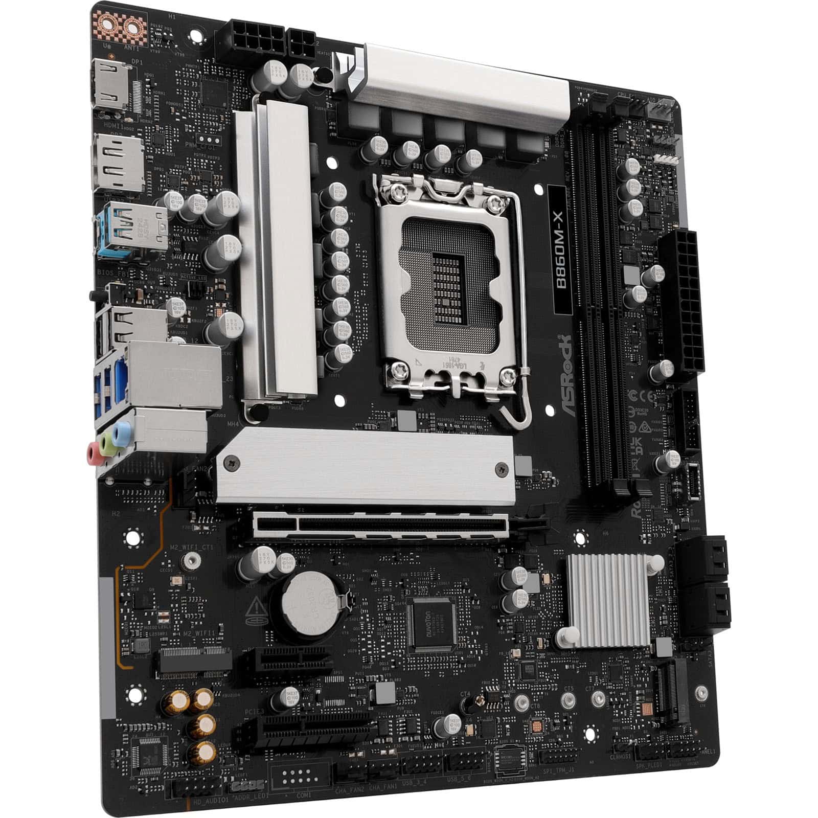 ASRock B860M-X Mainboard (90-MXBRX0-A0UAYZ) thumbnail