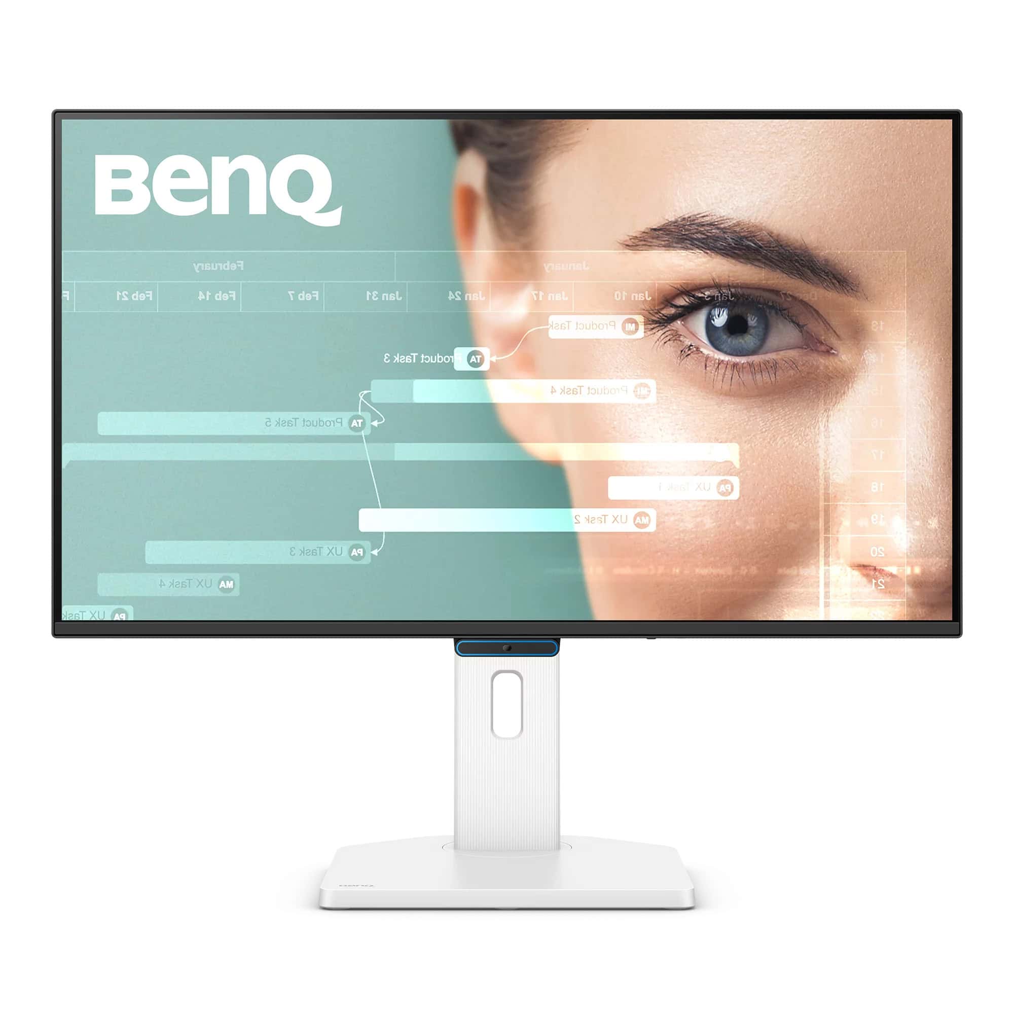 BenQ GW2790TC computer monitor 68,6 cm (27) 1920 x 1080 Pixels Full HD LCD Zwart, Wit (9H.LNSLA.TBE) thumbnail