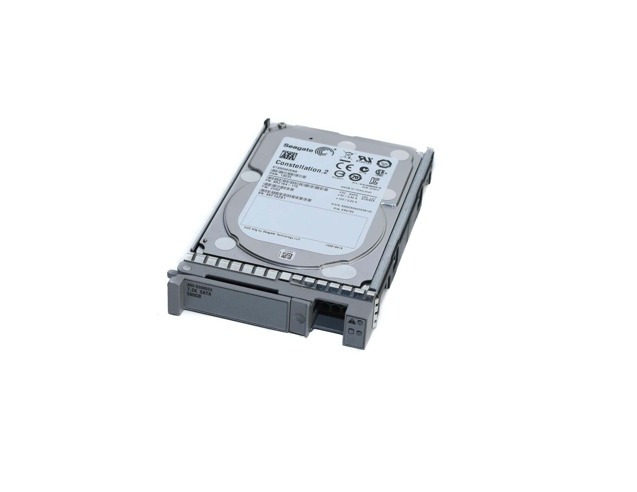Cisco 500GB 7.2K 6G 2.5INCH SATA HDD (A03-D500GC3-RFB) thumbnail